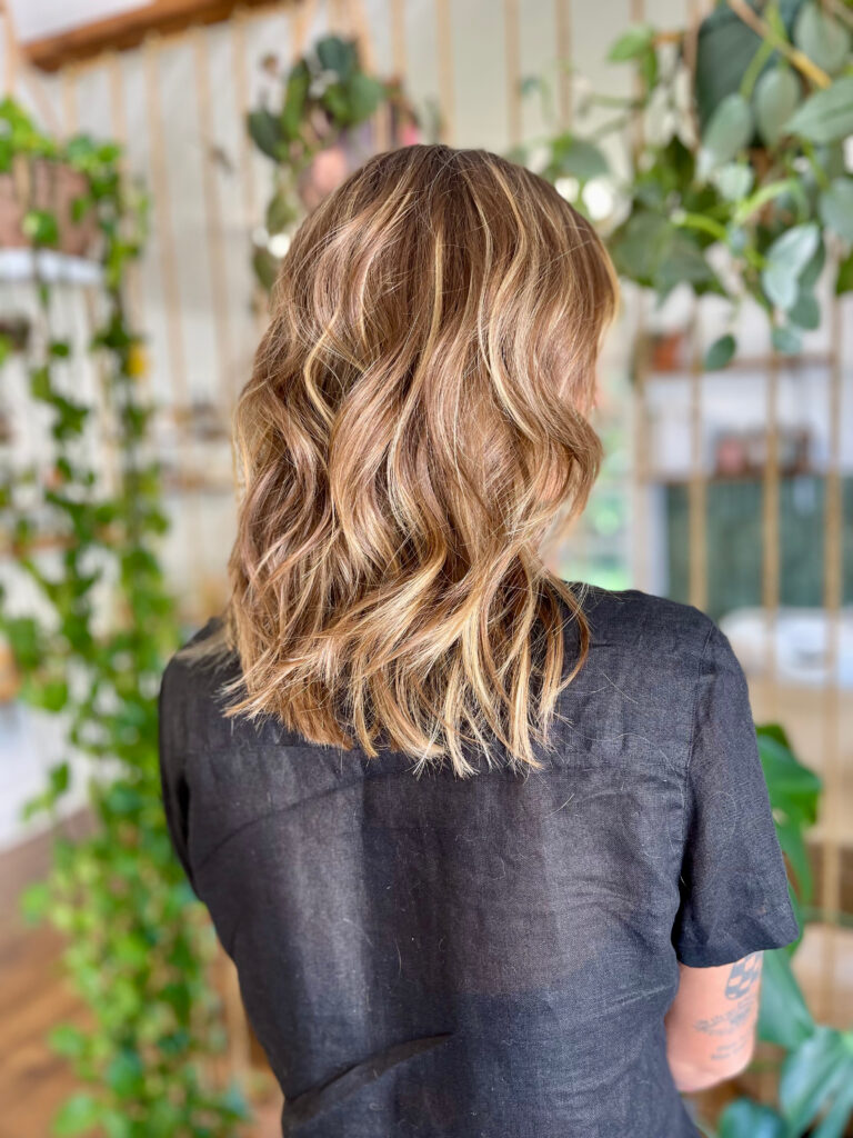 Caramel highlights