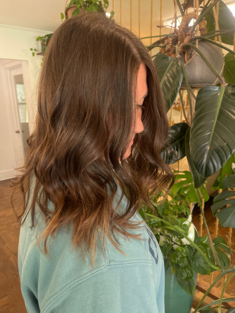 Rich brunette waves