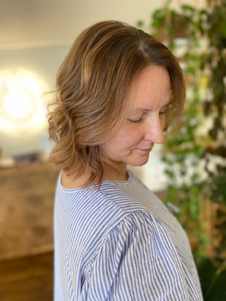 Soft layered cut